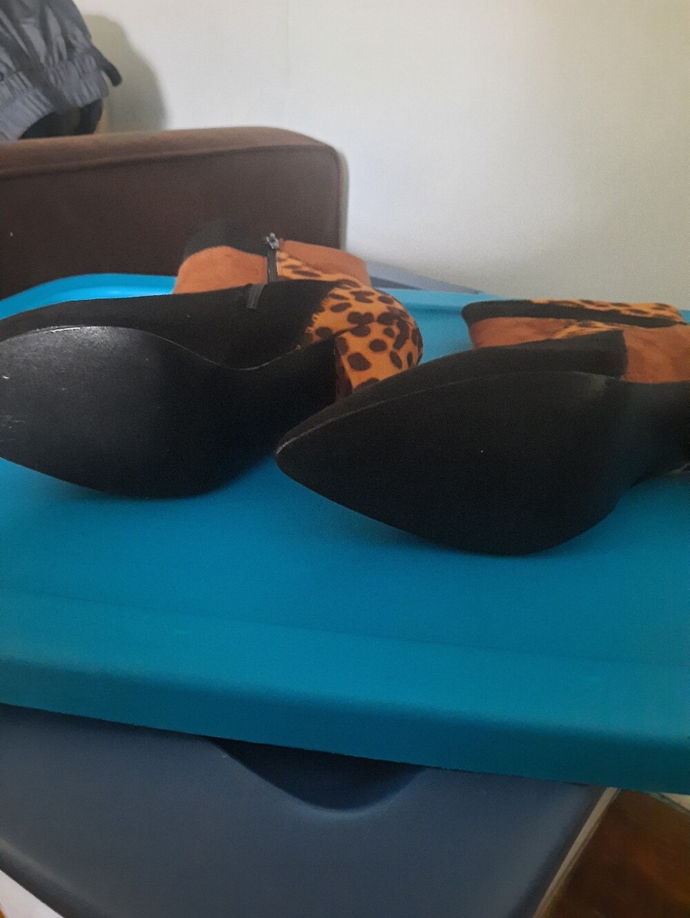 Patchwork Ankle Booties - Picture 6 of 6